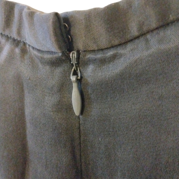 Barami 100%Rayon Gray Pencil Business Casual Versatility Skirt Size 4 - Picture 5 of 7